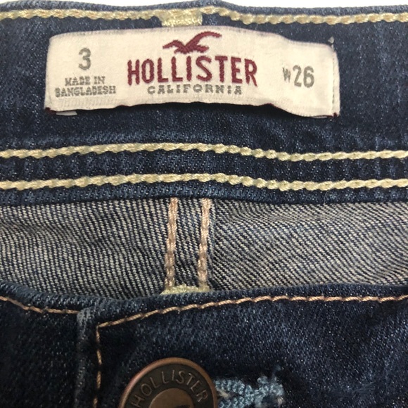 🌊Hollister denim shorts Size 3 -2 pair bundle - Picture 13 of 14